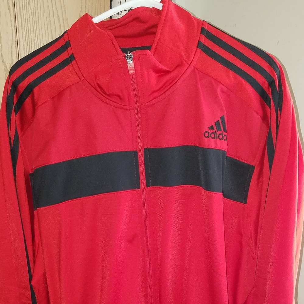 Adidas Red and Black jacket